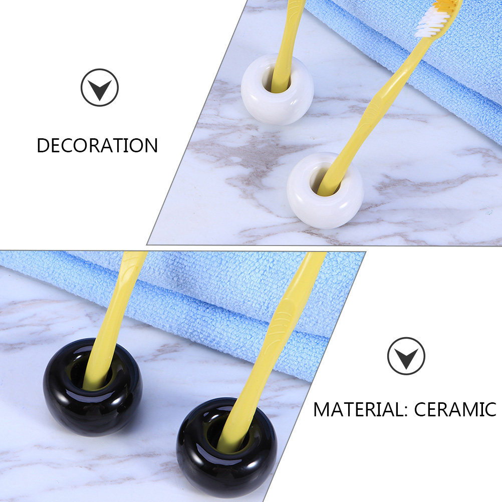 4Pcs Ceramic Toothbrush Stand  - đánh giá và giá Pen Rest Single