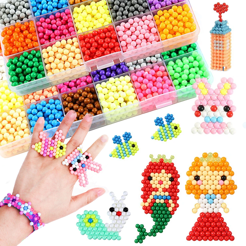 Magical Water Sticky Beads Toy - đánh giá và giá Paper Weight Crystal