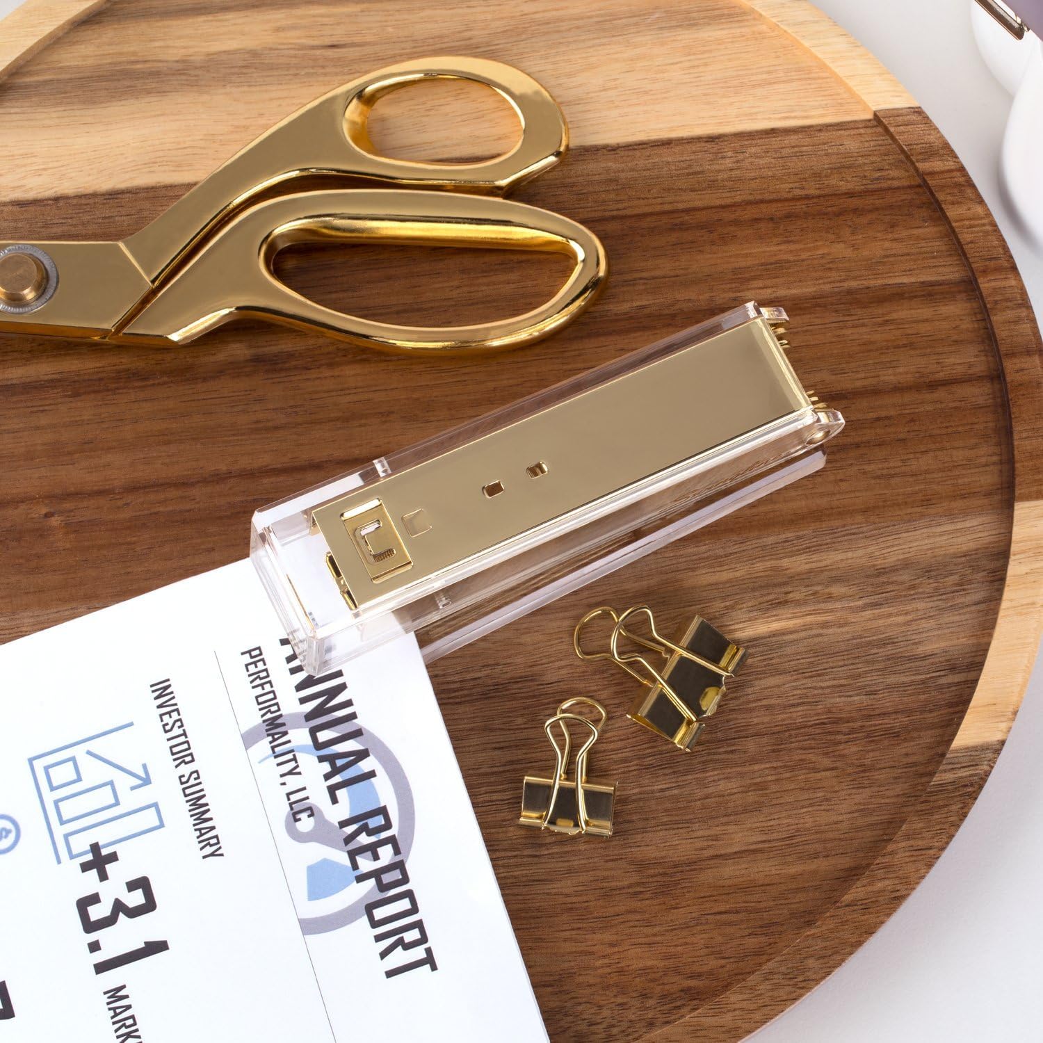 Swingline Compact Clear Acryli - đánh giá và giá Stapler Half Strip