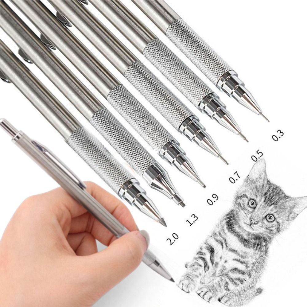 0.3/0.5/0.7/0.9/1.3/2.0/3.0MM  - đánh giá và giá Mechanical Pencil 0.3