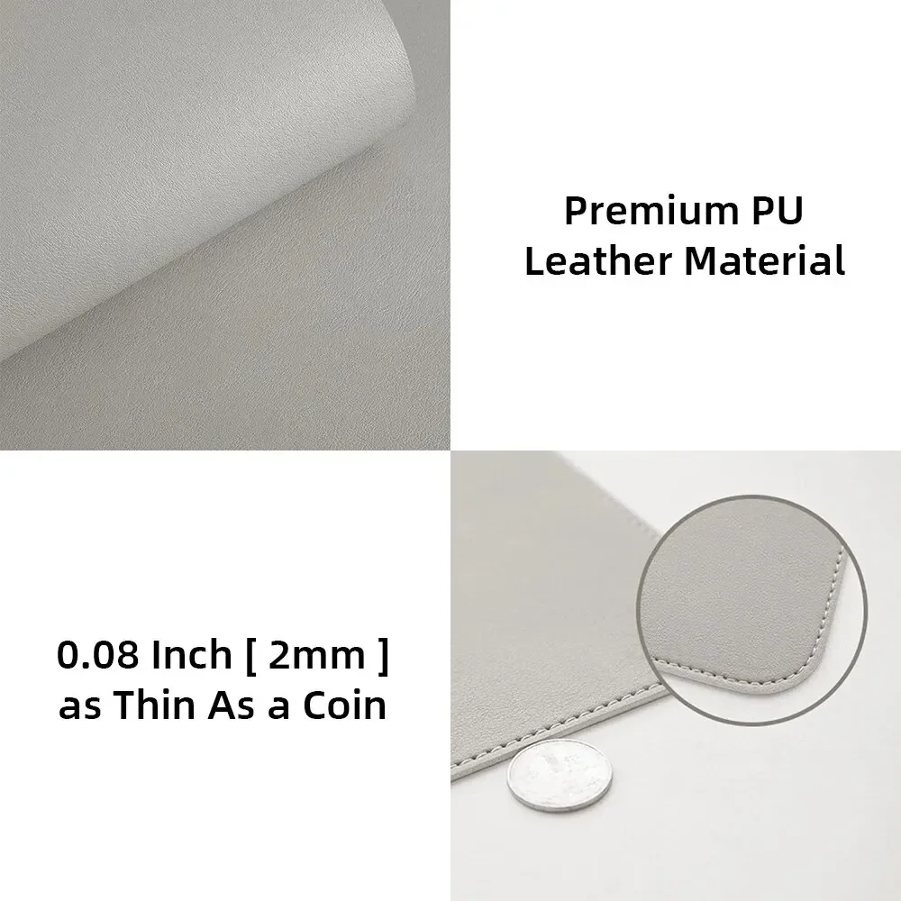 1 Pcs Large Size 60*30mm Offic - đánh giá và giá Leather Desk Pad