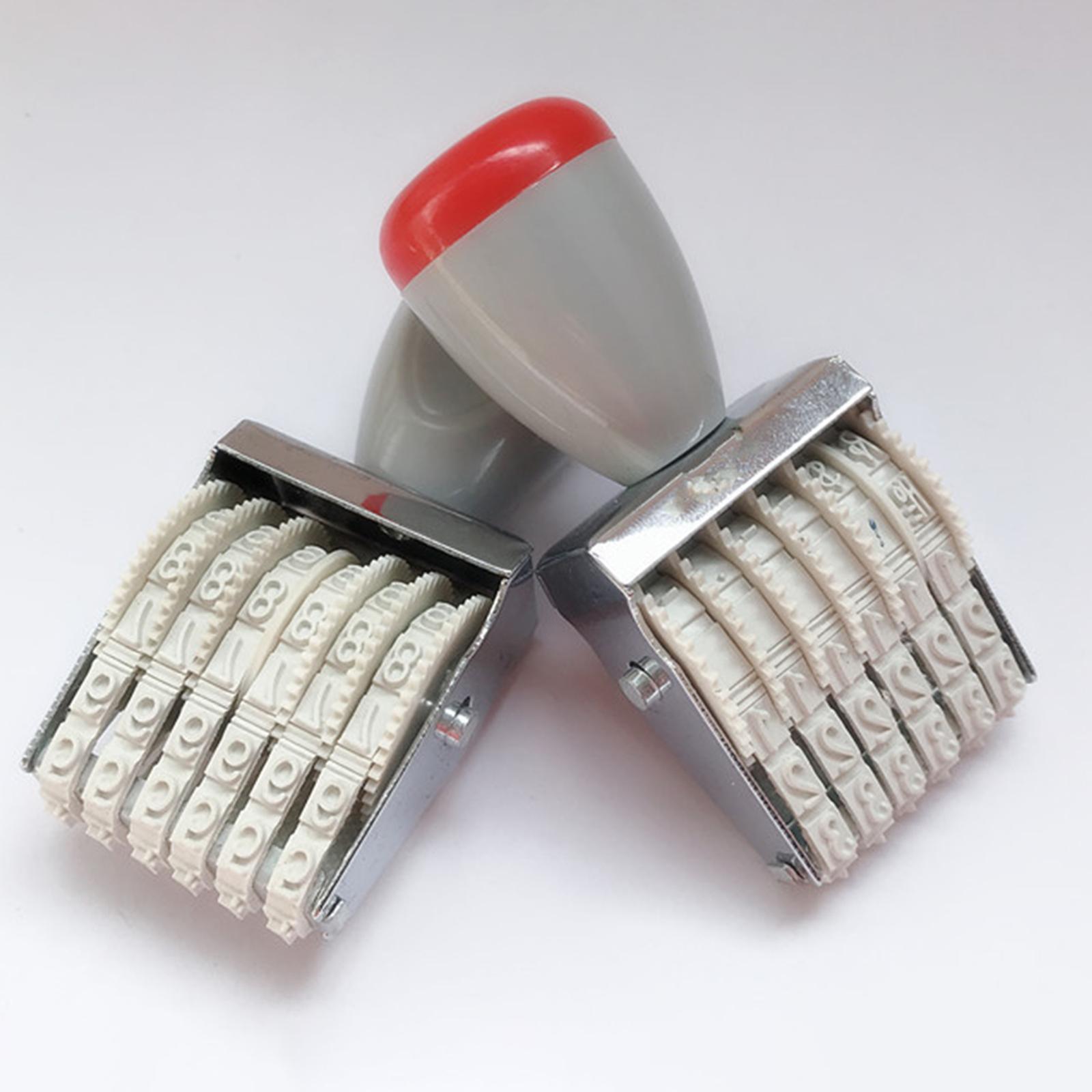 Rubber 6 digits Roller Stamp N - đánh giá và giá Rubber Date Stamp