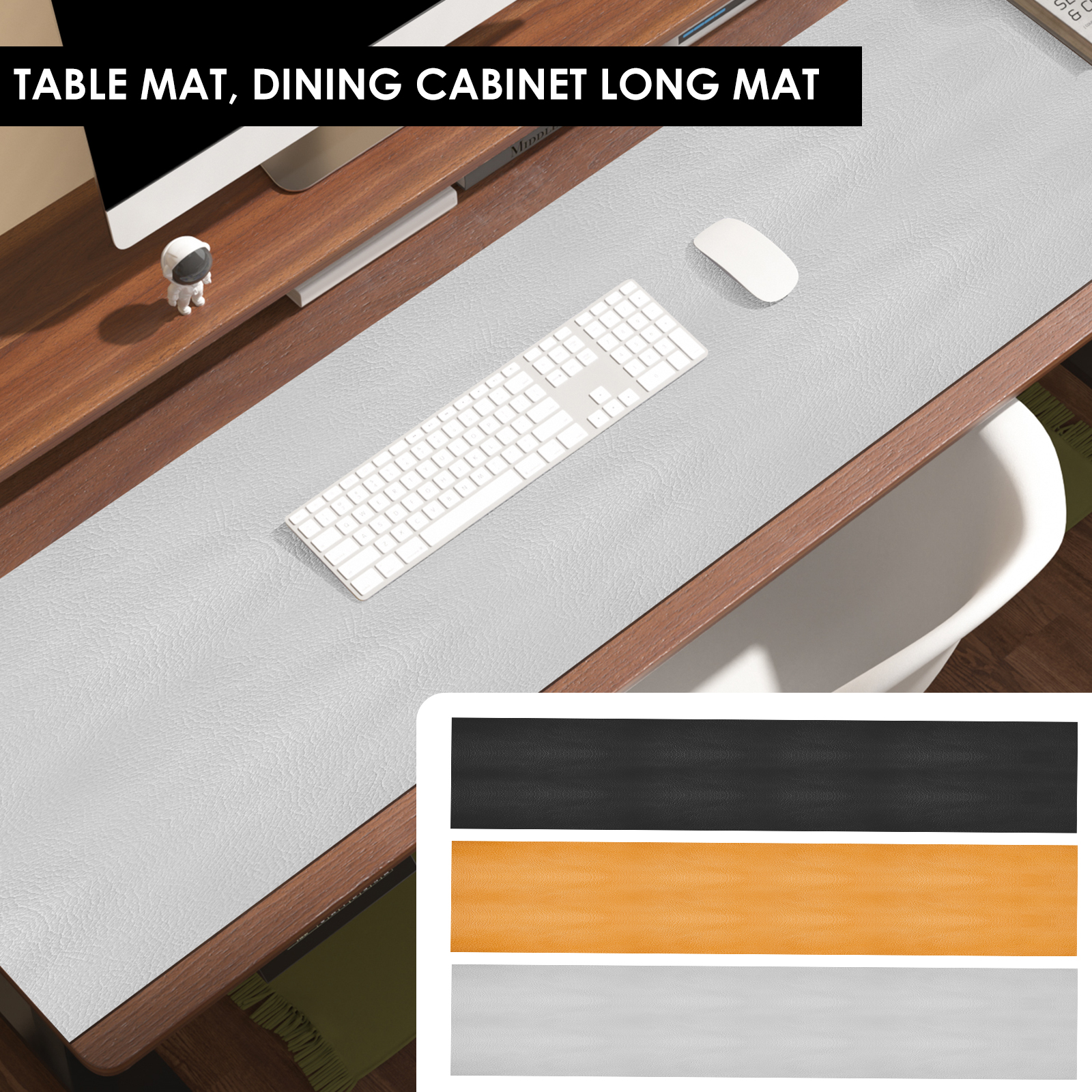 63Inch Waterproof Desk Mat PVC - đánh giá và giá Leather Desk Pad