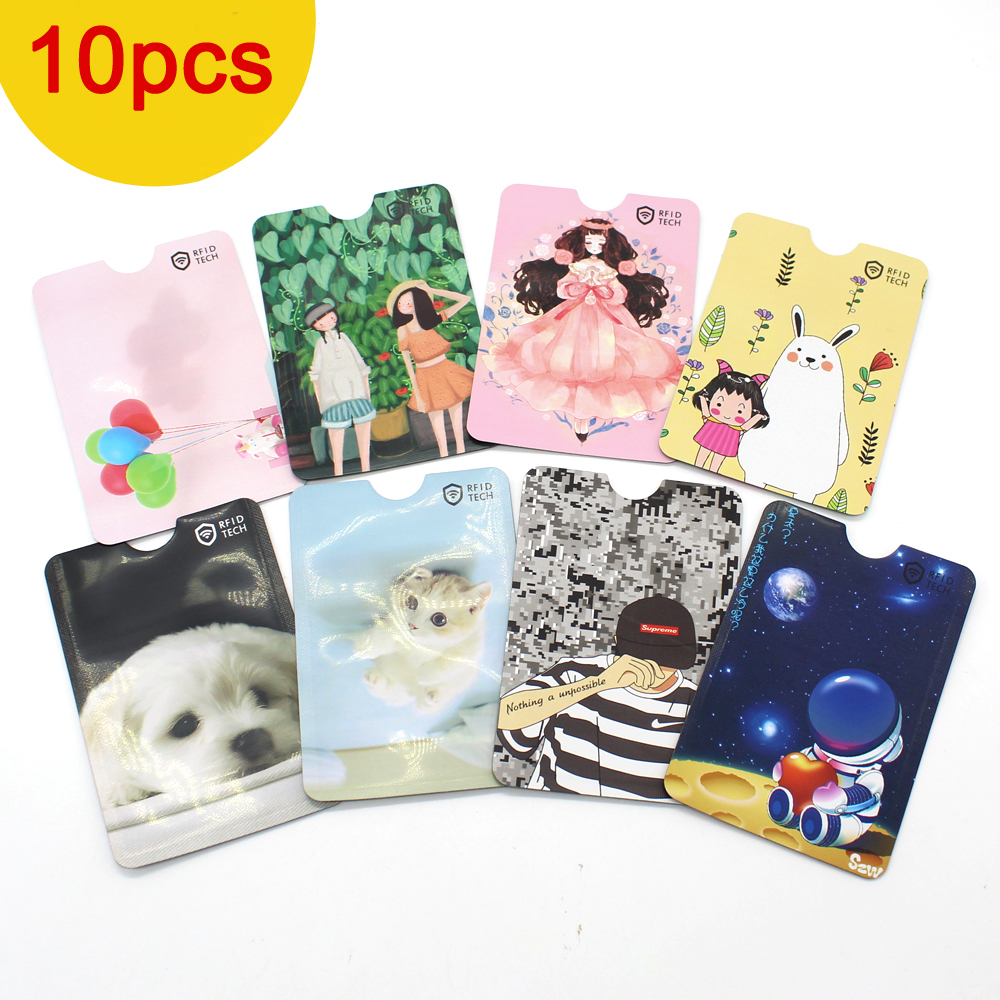 10Pcs New Anti Rfid Bank Card  - đánh giá và giá Card Index Box