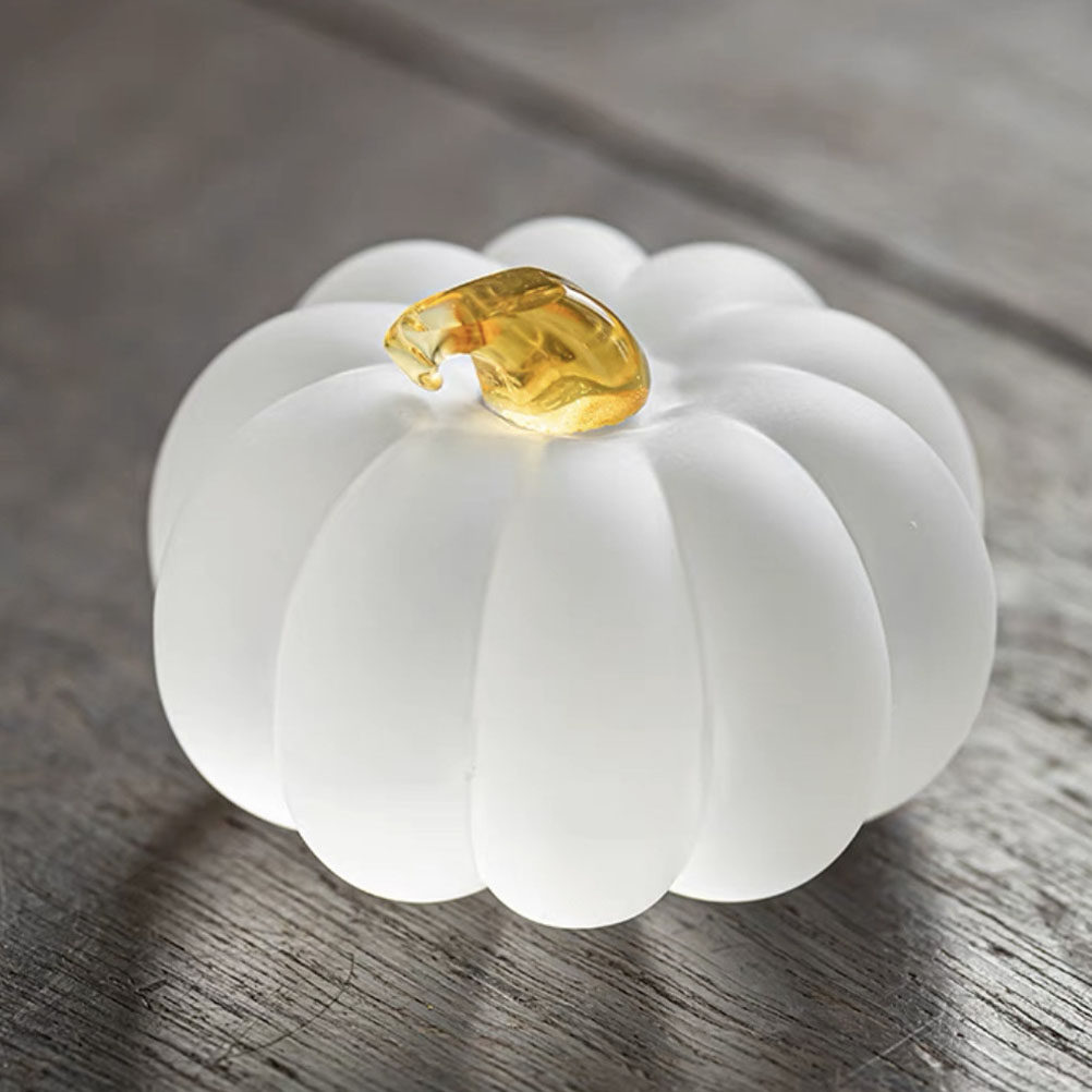 Pumpkin Shape Crystal Glass Pa - đánh giá và giá Paper Weight Crystal