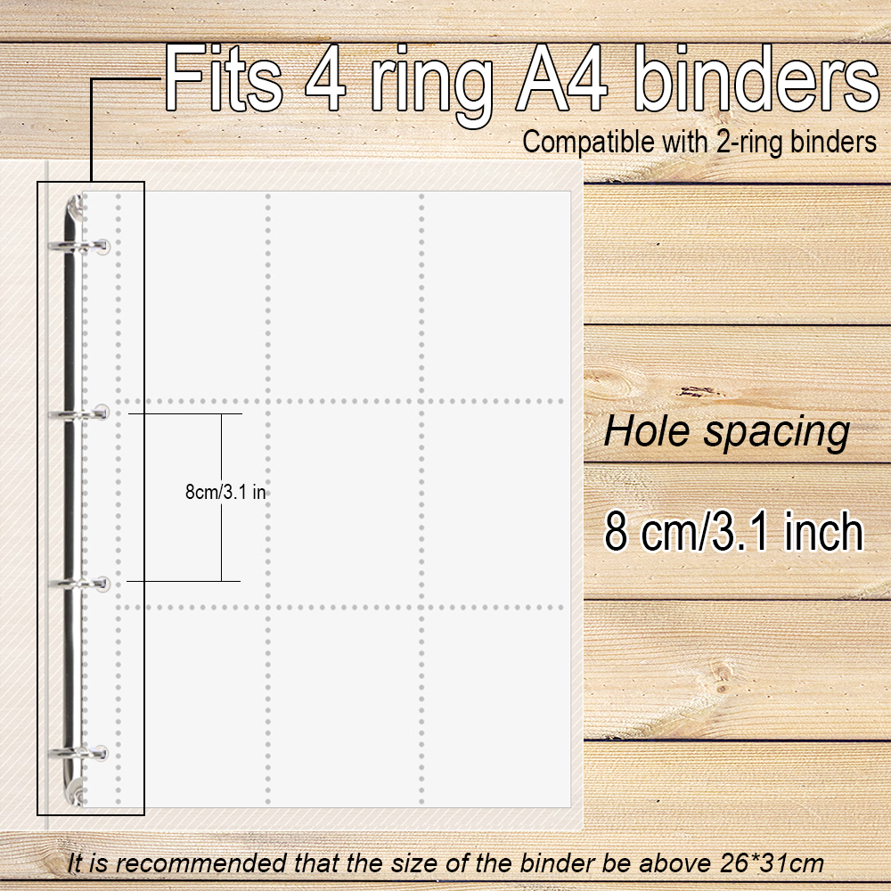 PLRBOK A4 Clear 10 Pcs Photo A - đánh giá và giá Binder A4 Lever