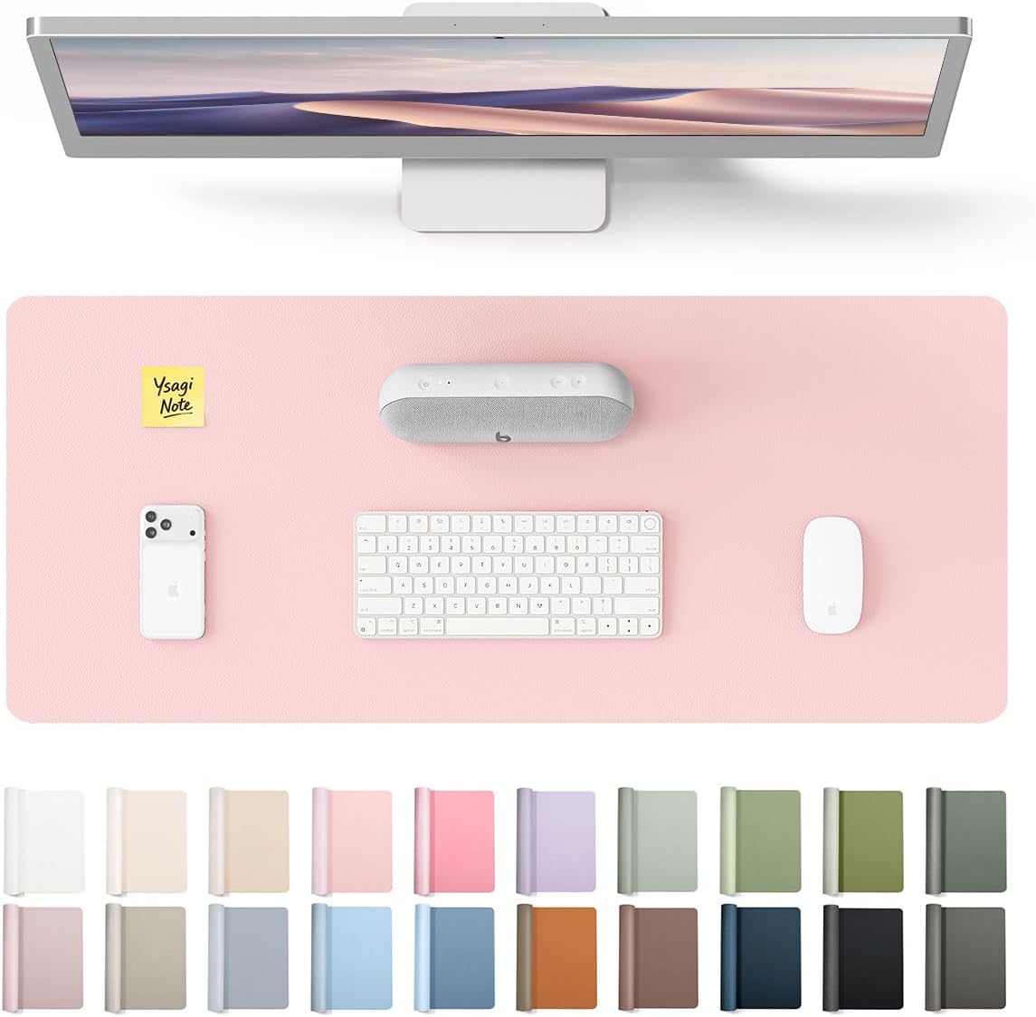 PU Leather Desk Protector with - đánh giá và giá Leather Desk Pad