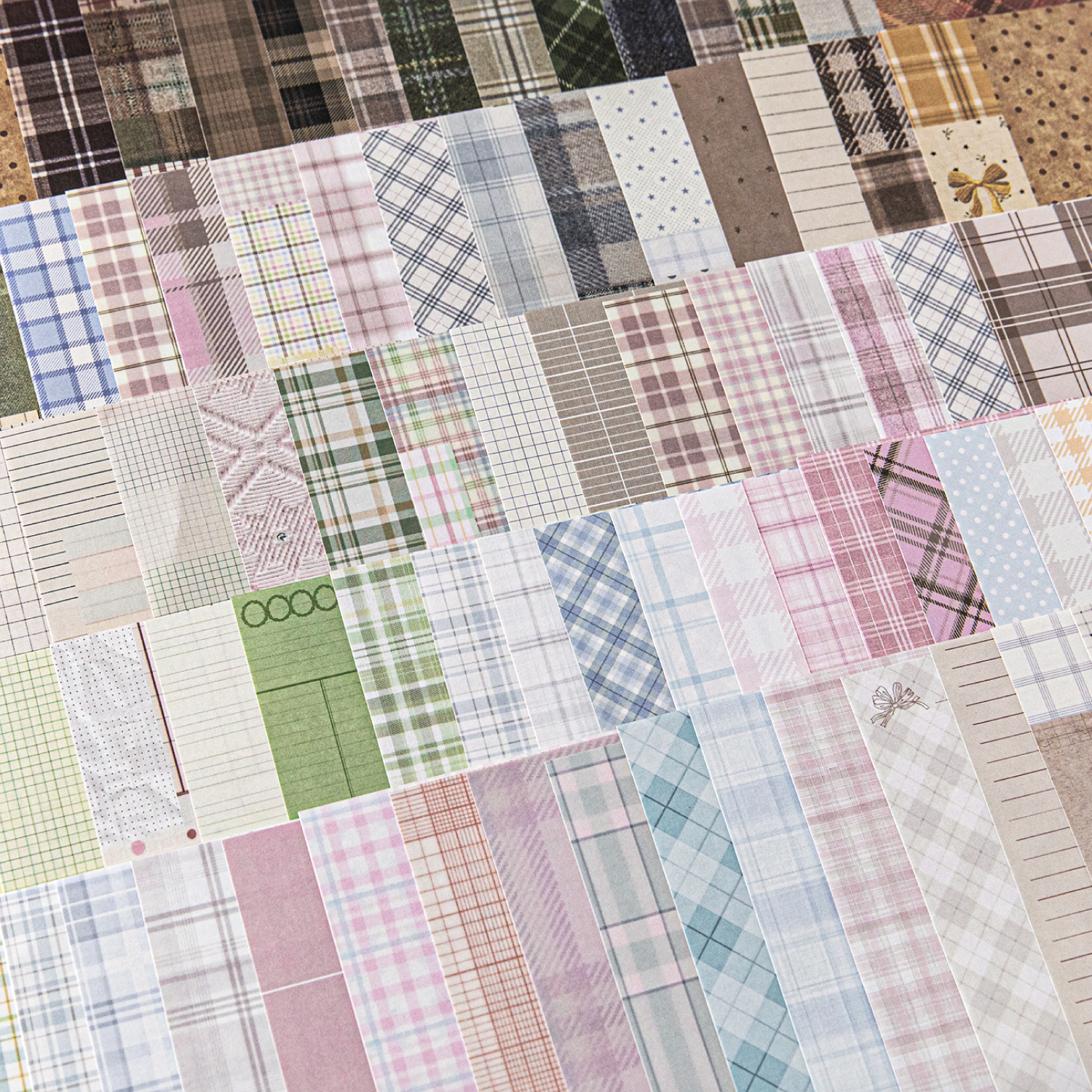 50pcs creative plaid Decor Scr - đánh giá và giá Ink Blotter Paper