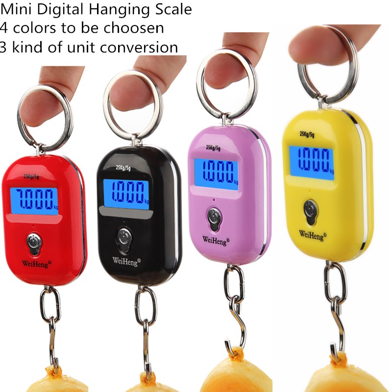 25kg/5g Mini Hook Scale Digita - đánh giá và giá Tape Dispenser Weighted