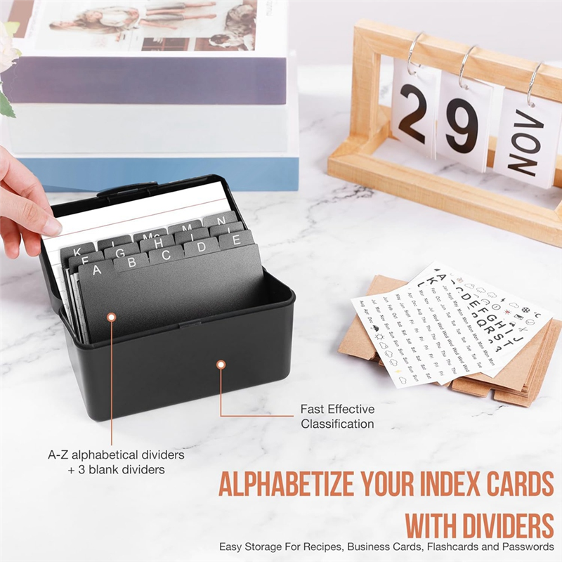 3Inchx5inch Index Card Holder  - đánh giá và giá Card Index Box