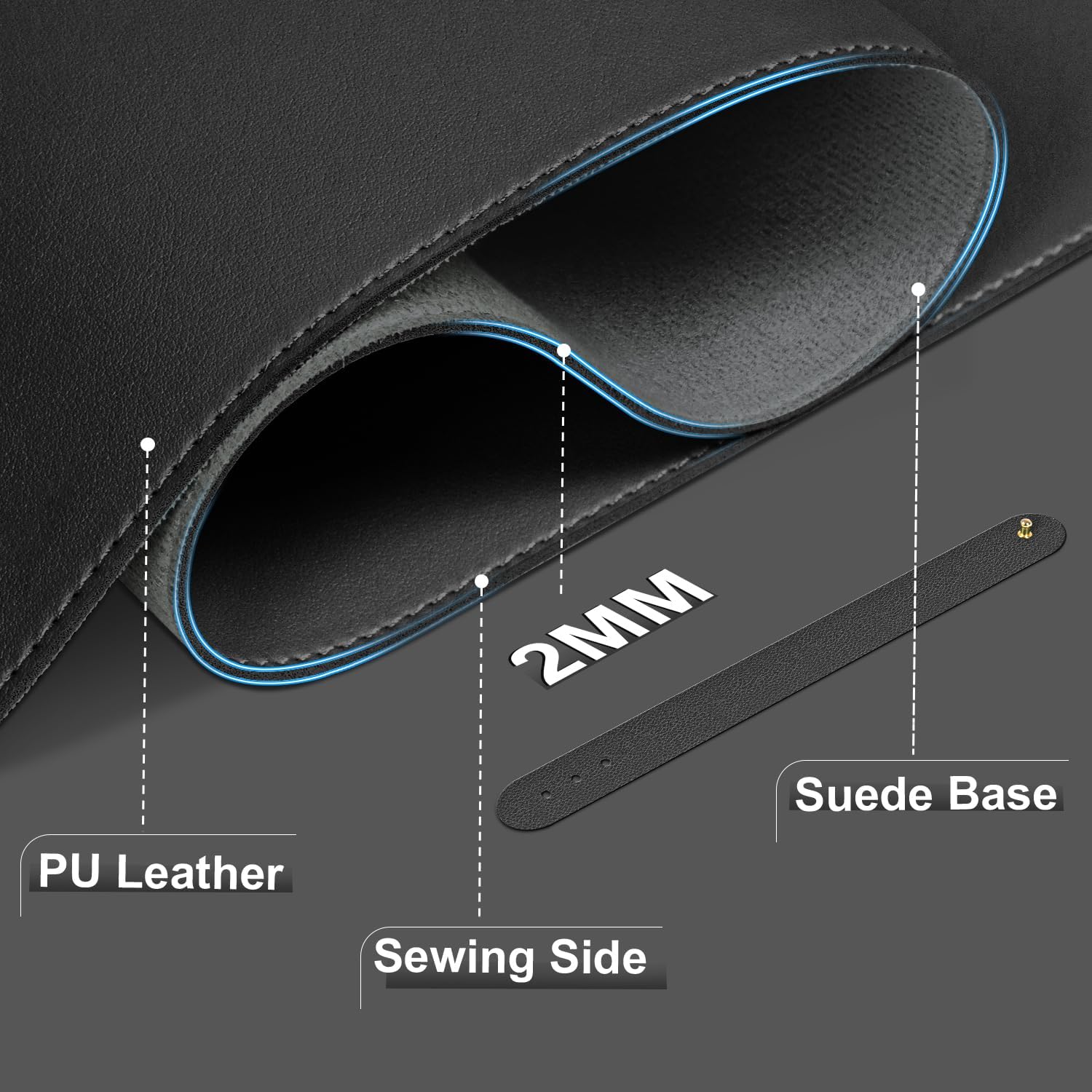 Large Leather Desk Pad Protect - đánh giá và giá Leather Desk Pad