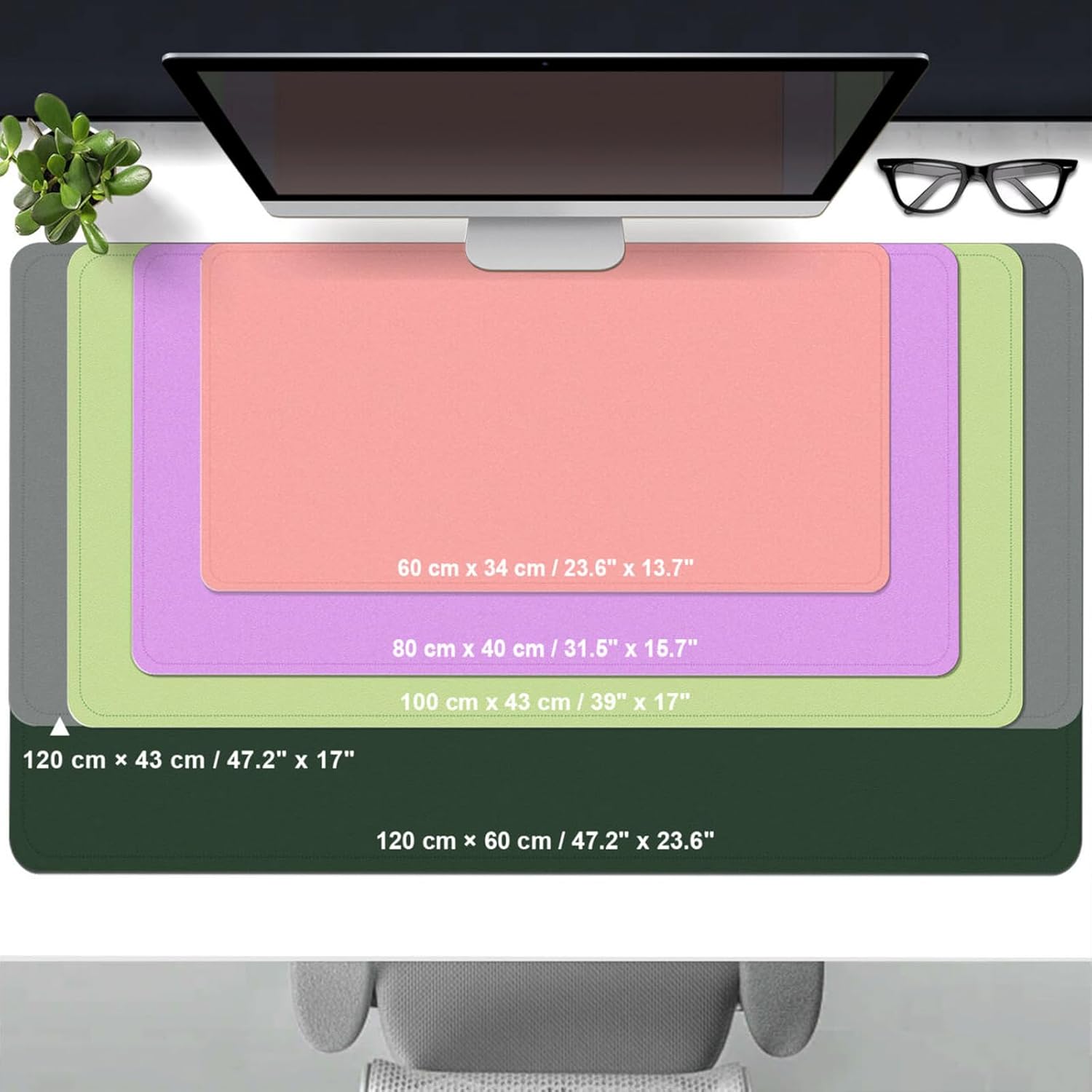 Large Leather Desk Pad Protect - đánh giá và giá Leather Desk Pad