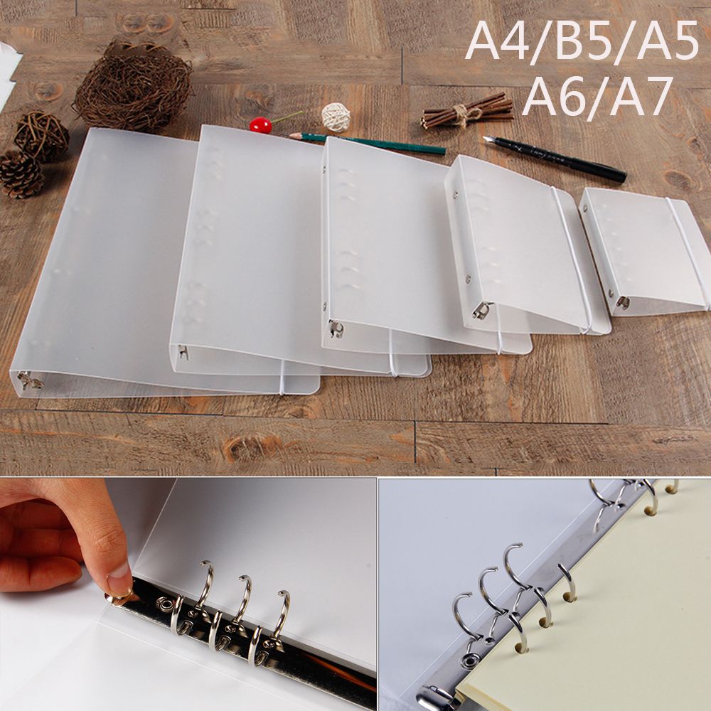 Matte Transparent A4/B5/A5/A6/ - đánh giá và giá Binder A4 Lever
