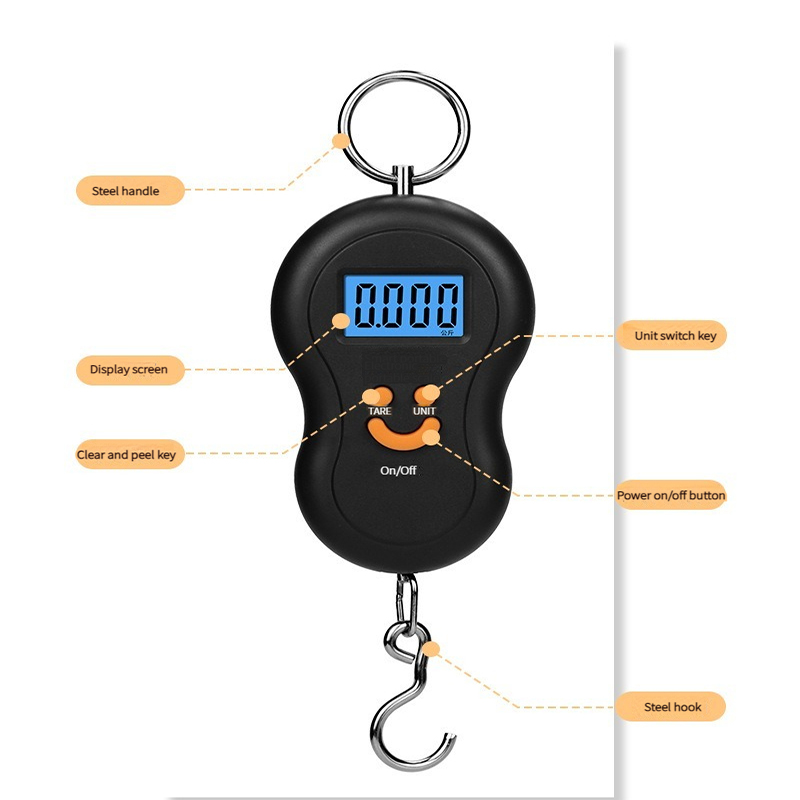 Electronic 50Kg 10g Hanging Sc - đánh giá và giá Tape Dispenser Weighted