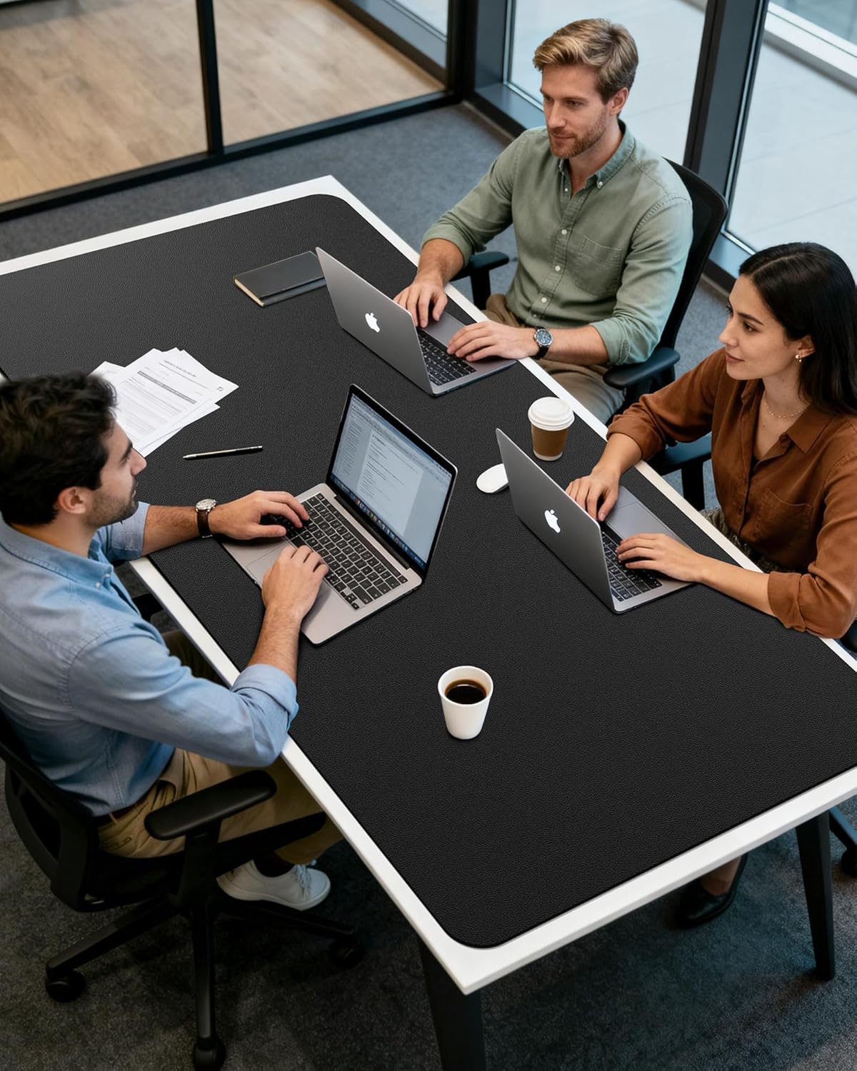 Large PU Leather Desk Mat 35.4 - đánh giá và giá Leather Desk Pad