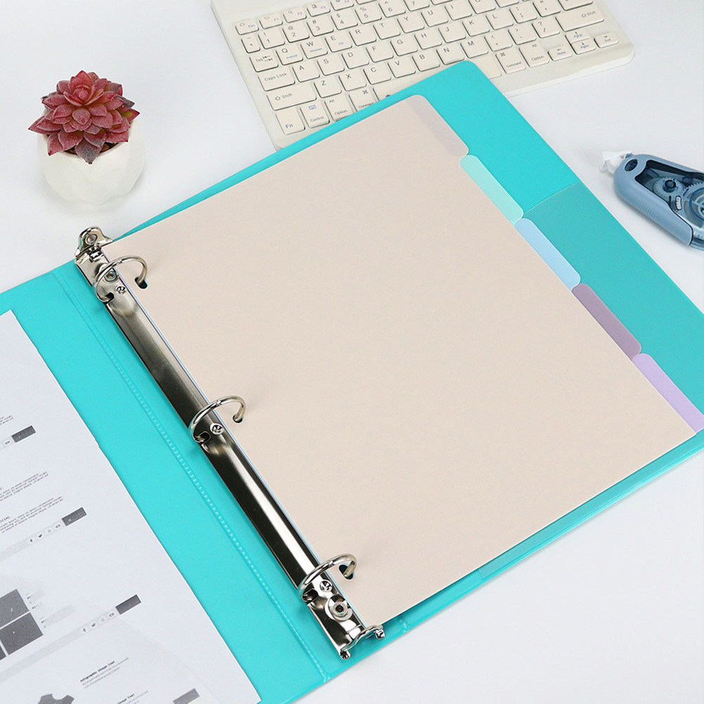 1Set A4 Plastic Binder Divider - đánh giá và giá Tab Divider A4