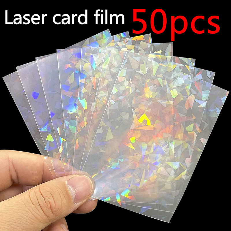 50pcs Soft Trading Laser Card  - đánh giá và giá Card Index Box