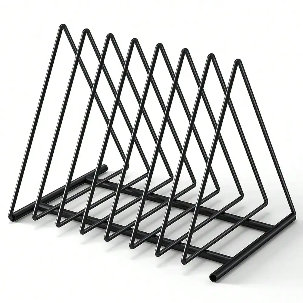 Triangle File Folder Racks,7 S - đánh giá và giá Magazine Holder Rack