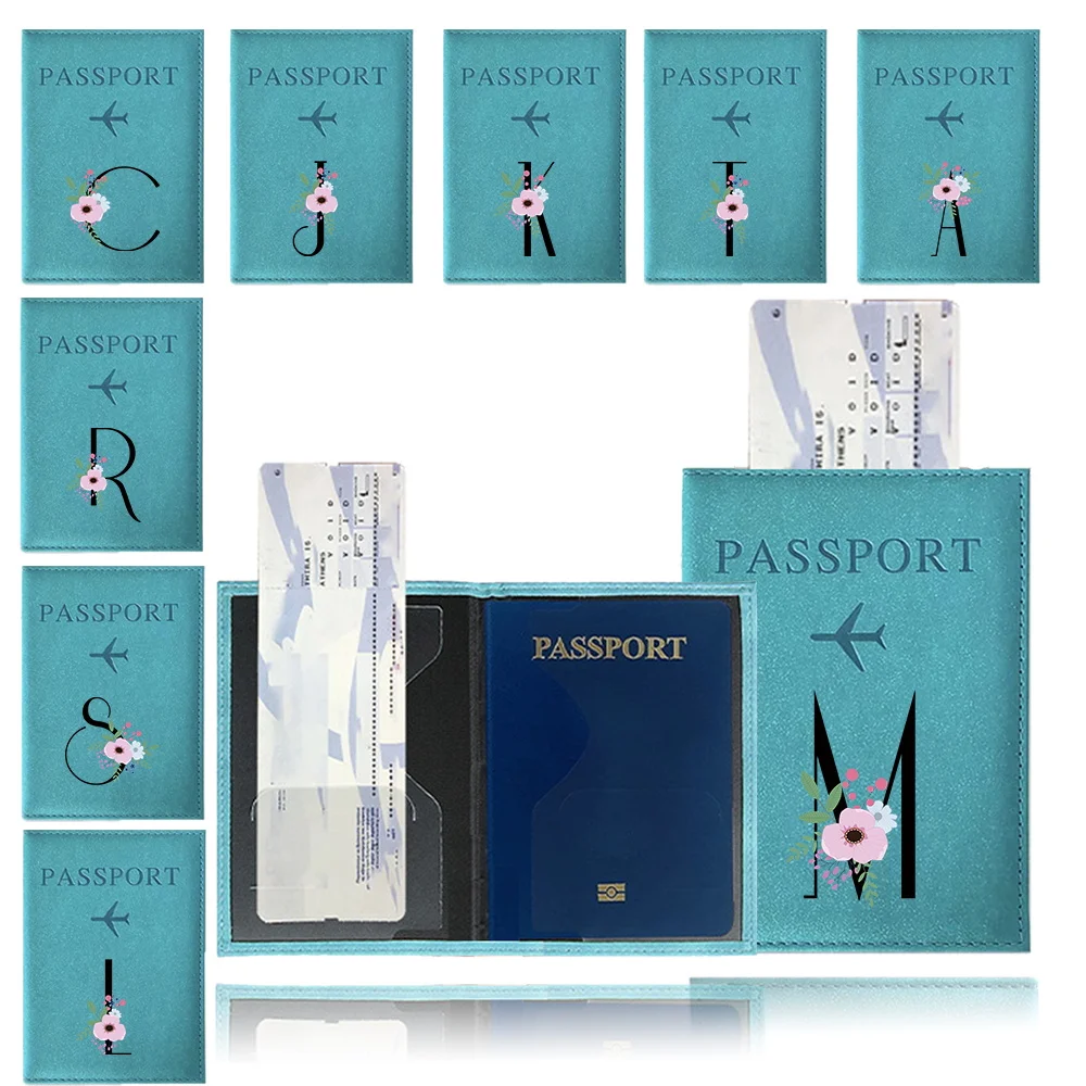 Passport Cover Blue Color Pu P - đánh giá và giá Index Card Holder
