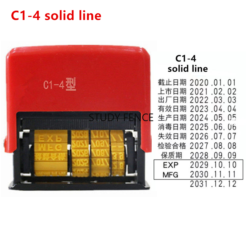 Self printed date stamp factor - đánh giá và giá Rubber Date Stamp