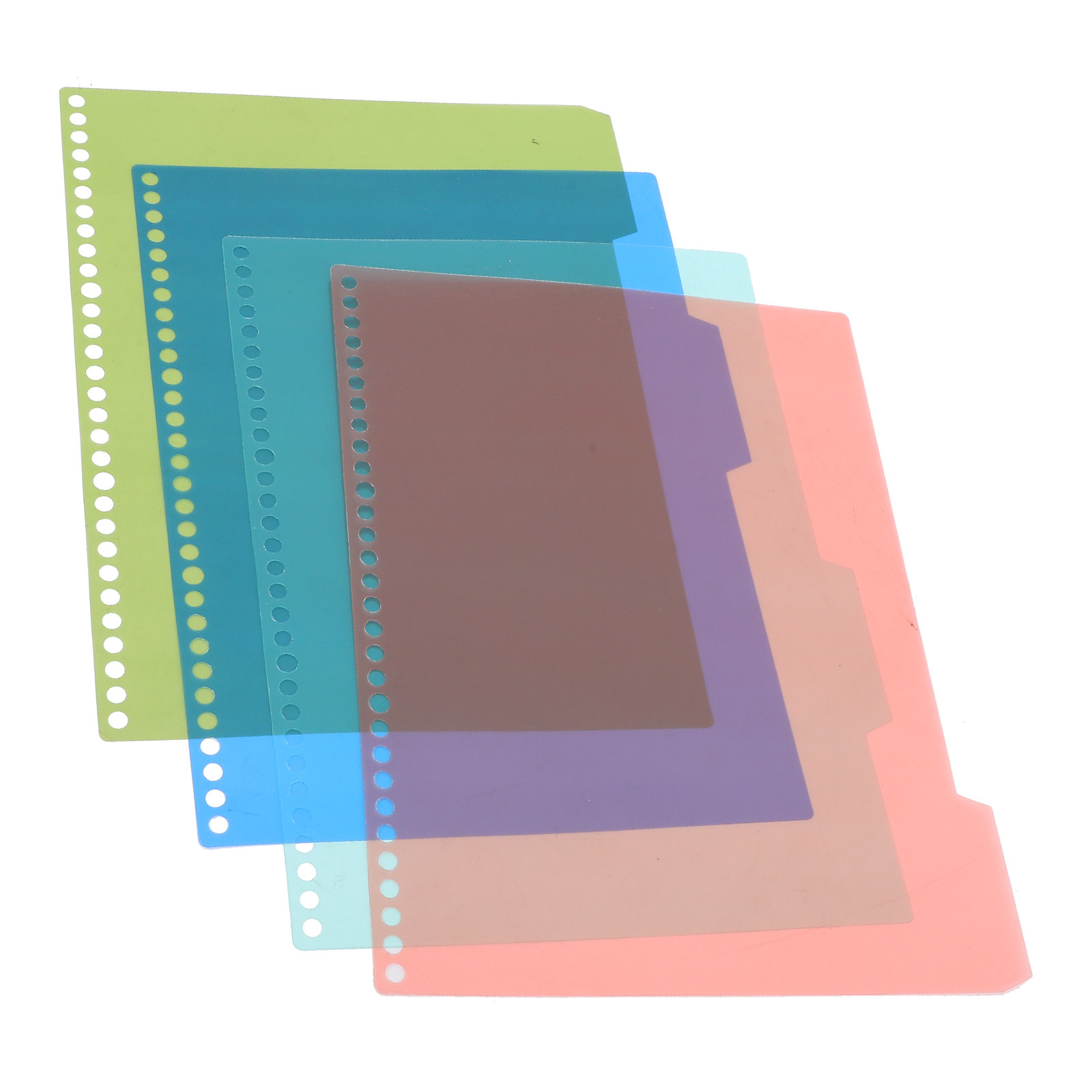 4Pcs Reusable Plastic Page Div - đánh giá và giá Tab Divider A4