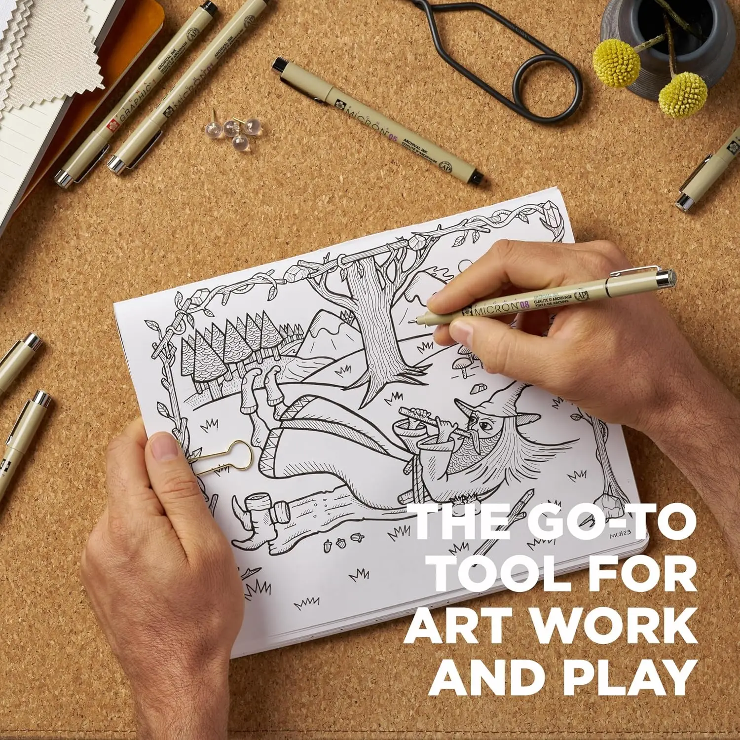 Fineliner Drawing Pens Set, 8  - đánh giá và giá Archive Box Set
